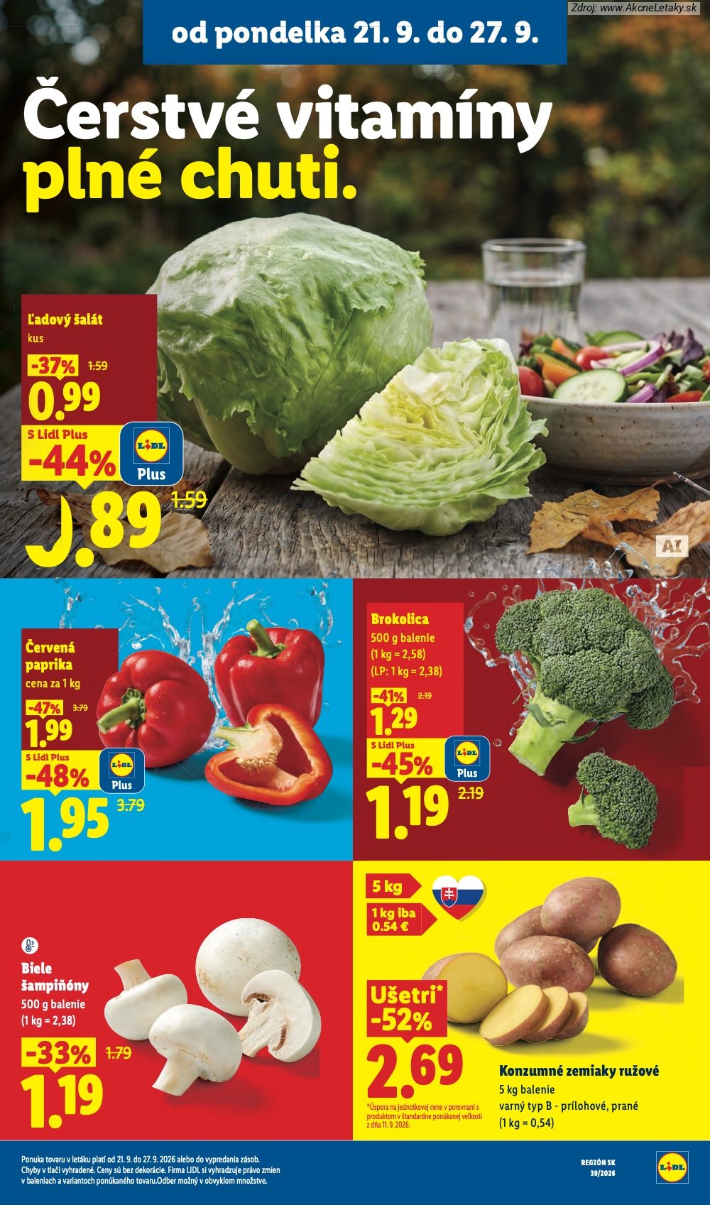Leták Lidl - strana 21