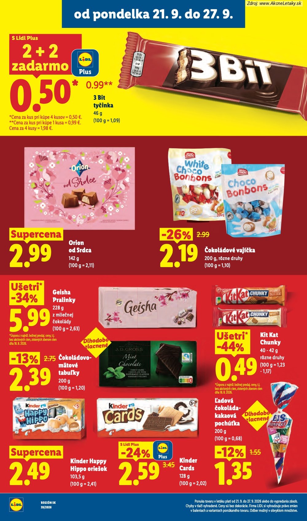 Strana 13 - leták Lidl (21. 9. - 27. 9. 2026)