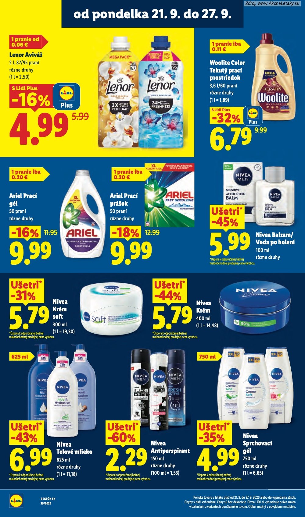 Strana 38 - leták Lidl (21. 9. - 27. 9. 2026)