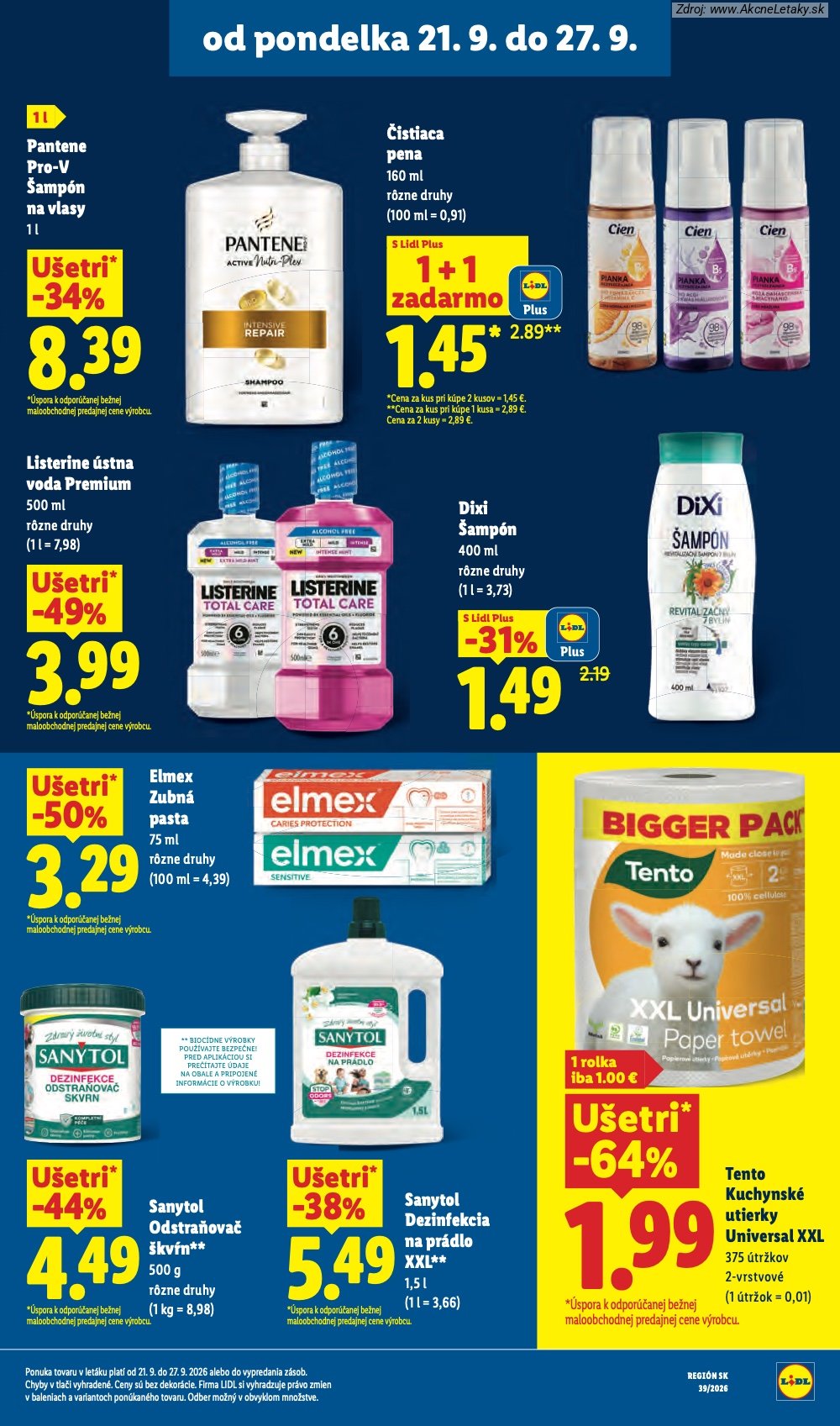 Strana 43 - leták Lidl (21. 9. - 27. 9. 2026)