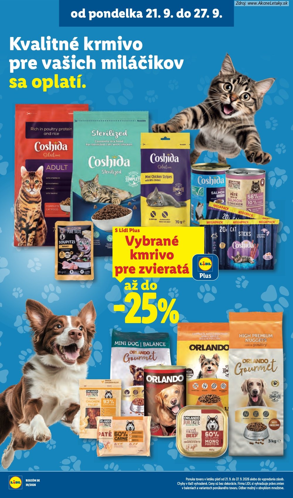 Leták Lidl (21. 9. - 27. 9. 2026) - strana 47 z 102
