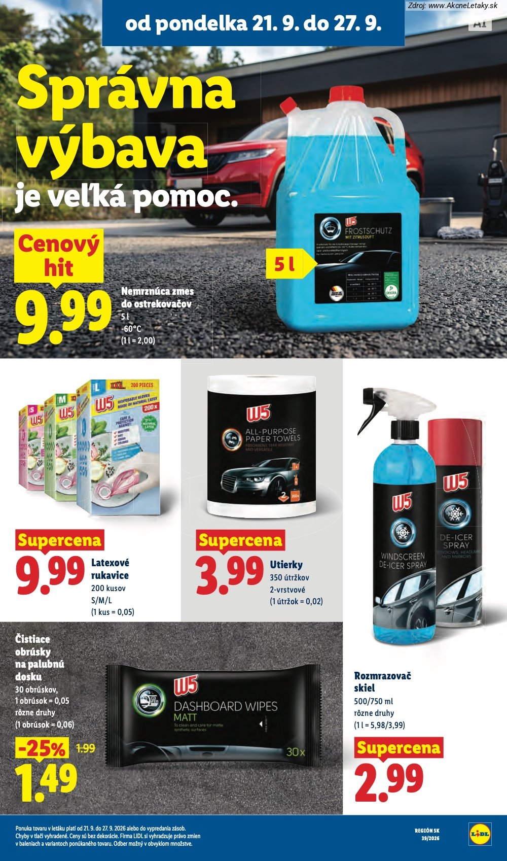 Leták Lidl (21. 9. - 27. 9. 2026) - strana 56 z 102