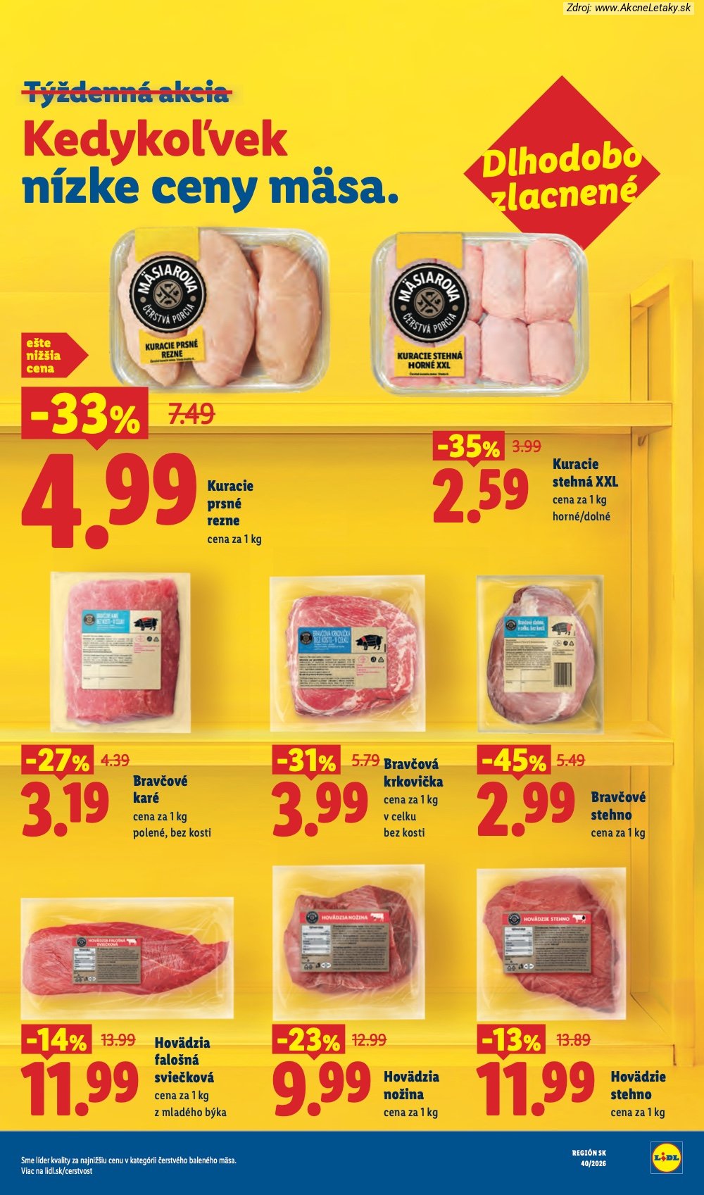 Leták Lidl (28. 9. - 4. 10. 2026) - strana 15 z 100