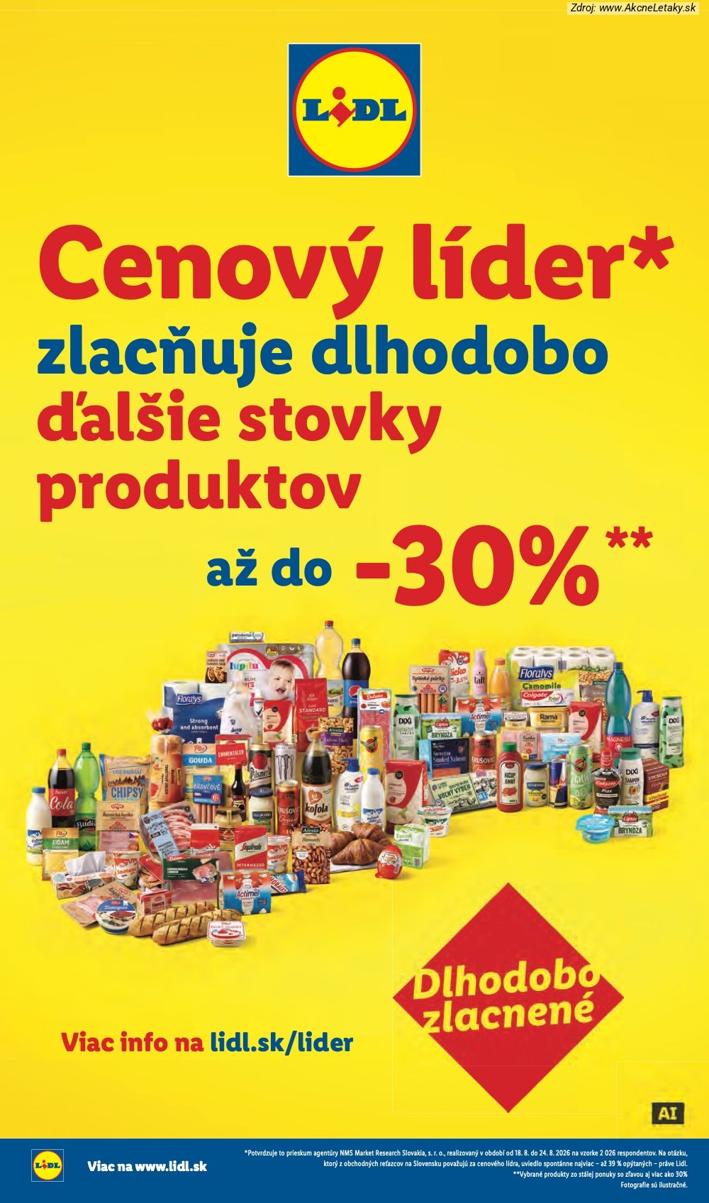 Leták Lidl (28. 9. - 4. 10. 2026) - strana 2 z 100