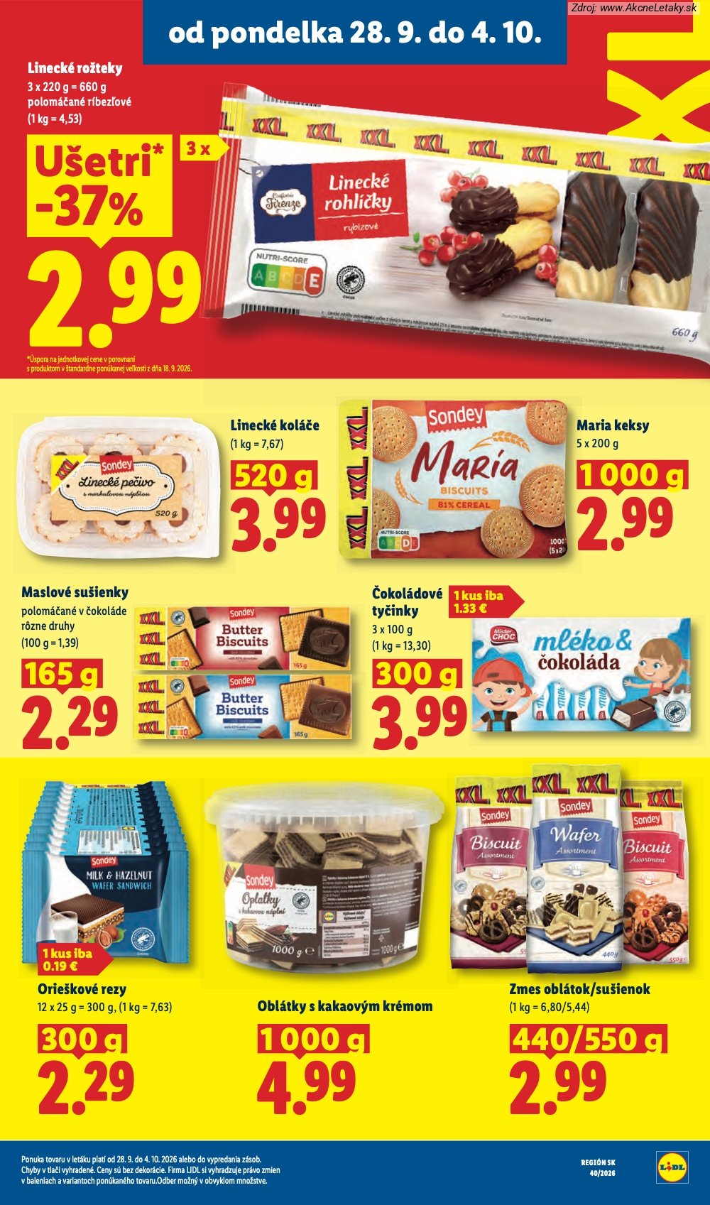Leták Lidl (28. 9. - 4. 10. 2026) - strana 35 z 100