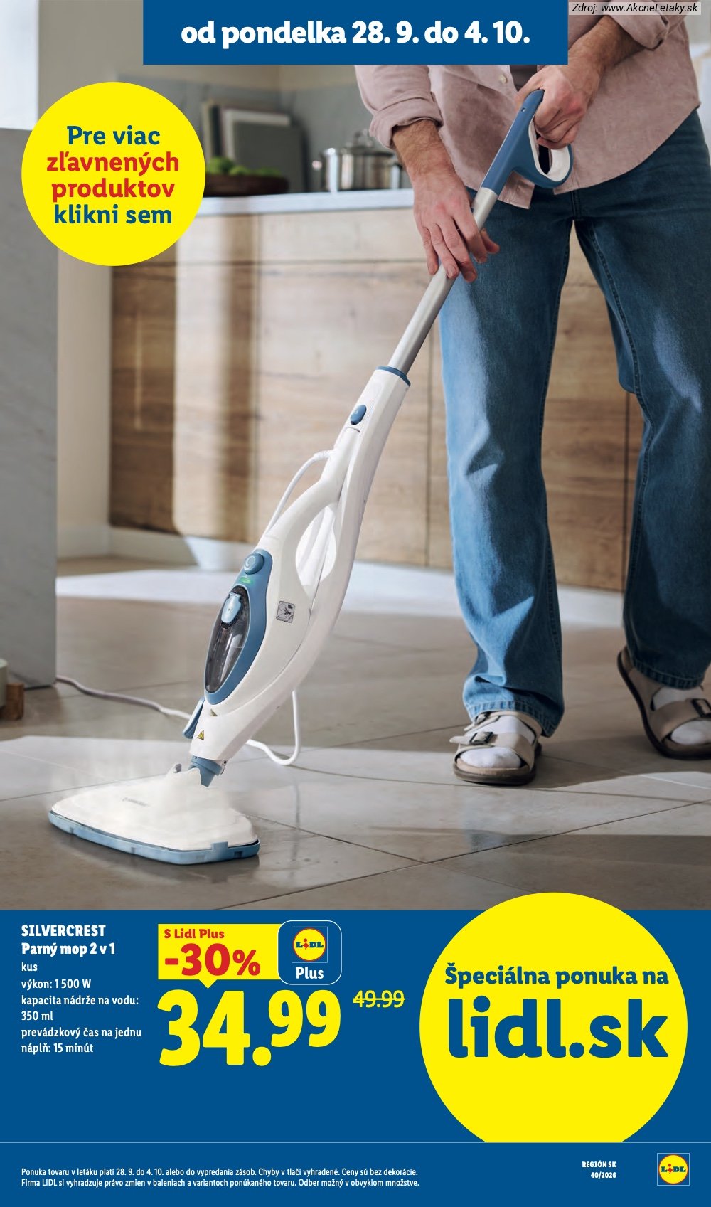 Leták Lidl (28. 9. - 4. 10. 2026) - strana 53 z 100