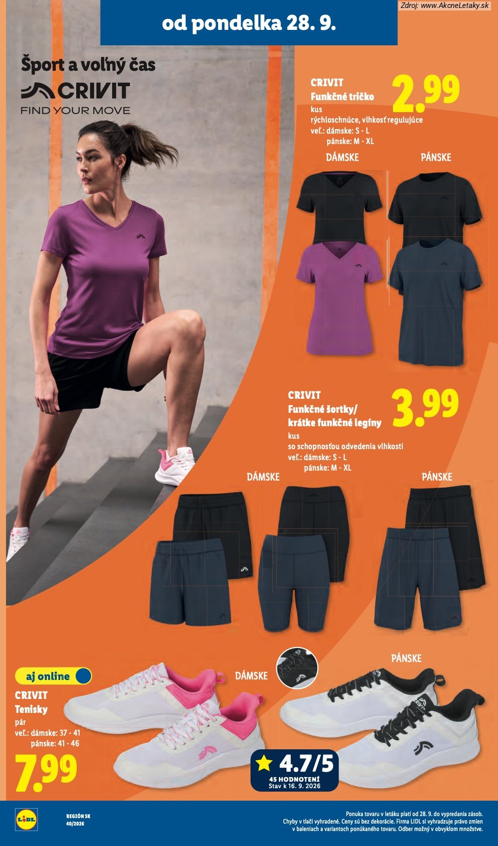 Leták Lidl (28. 9. - 4. 10. 2026) - strana 60 z 100