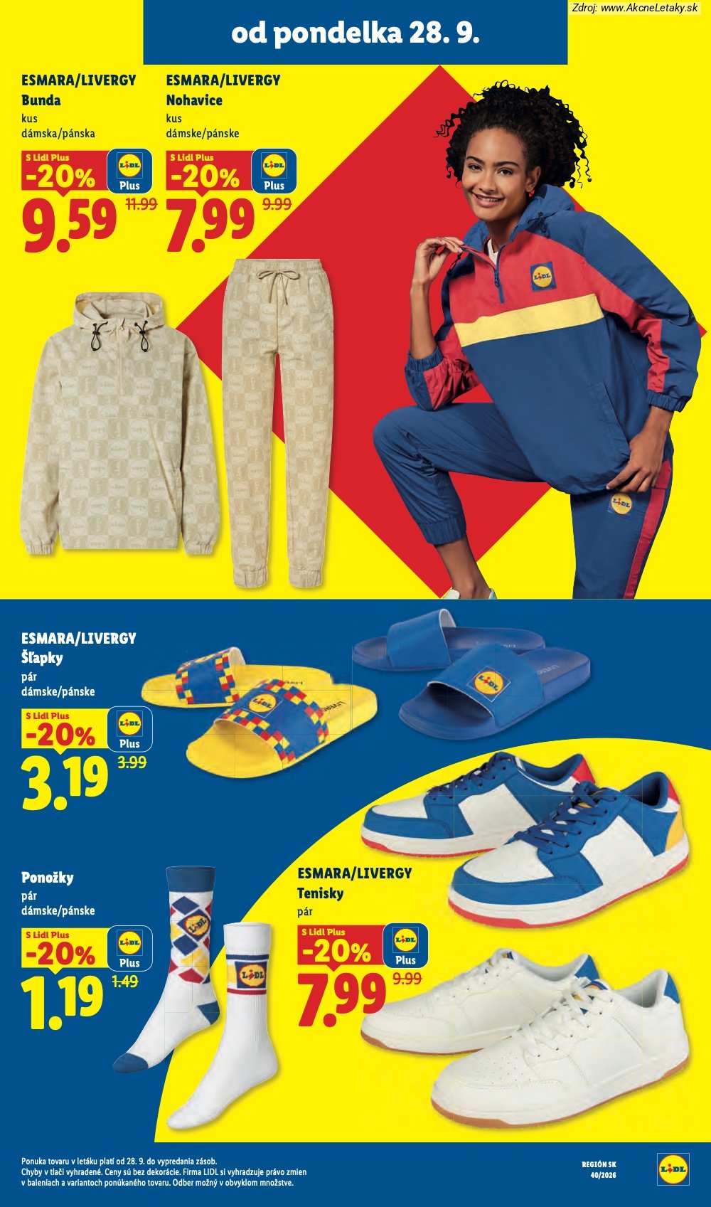 Leták Lidl (28. 9. - 4. 10. 2026) - strana 62 z 100