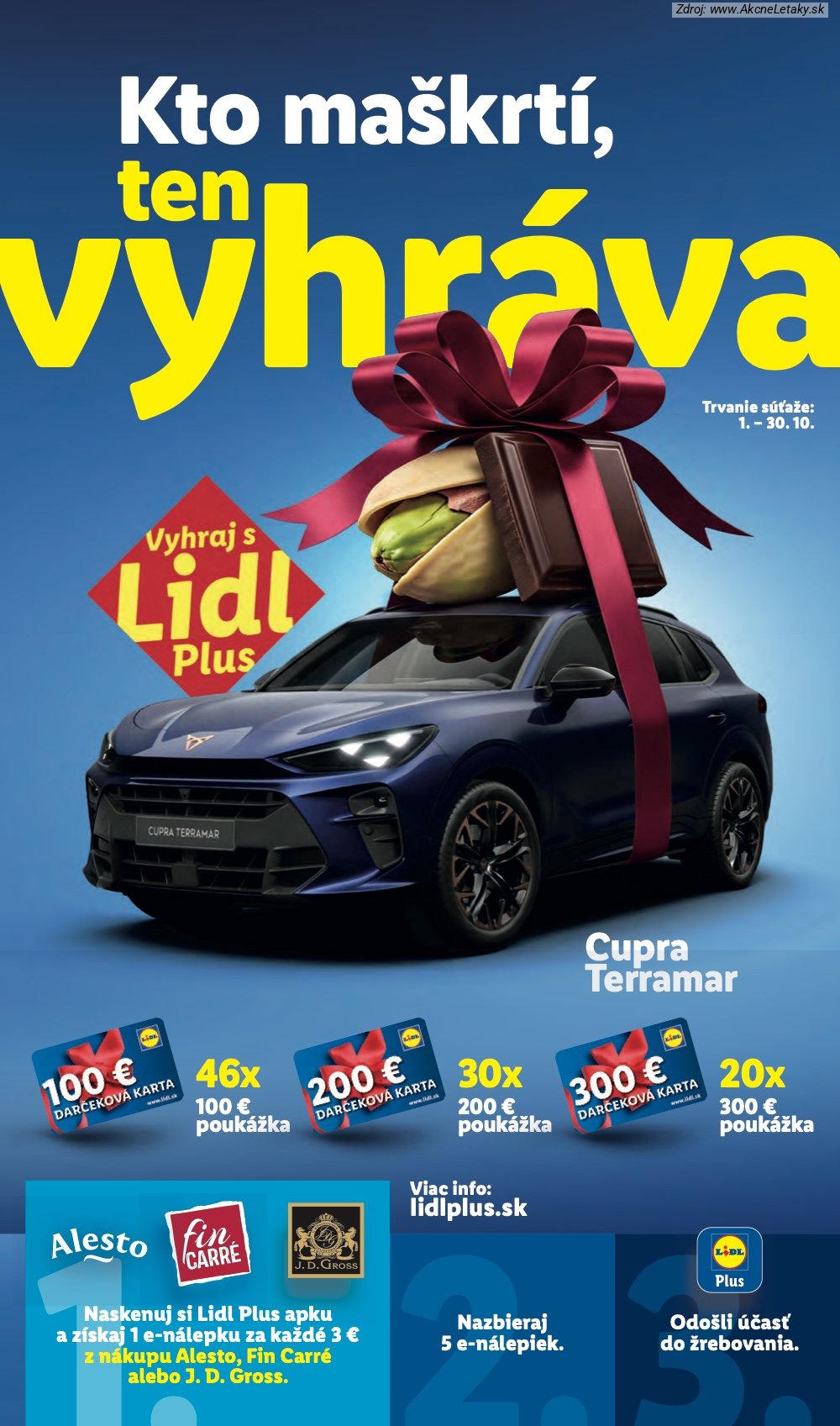Leták Lidl (28. 9. - 4. 10. 2026) - strana 63 z 100