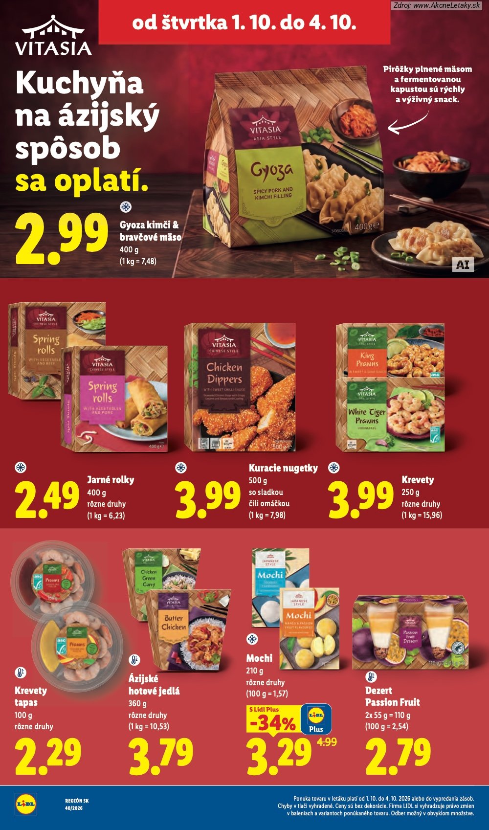 Leták Lidl (28. 9. - 4. 10. 2026) - strana 70 z 100
