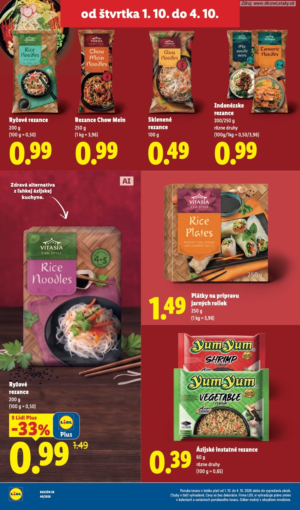 Leták Lidl (28. 9. - 4. 10. 2026) - strana 72 z 100
