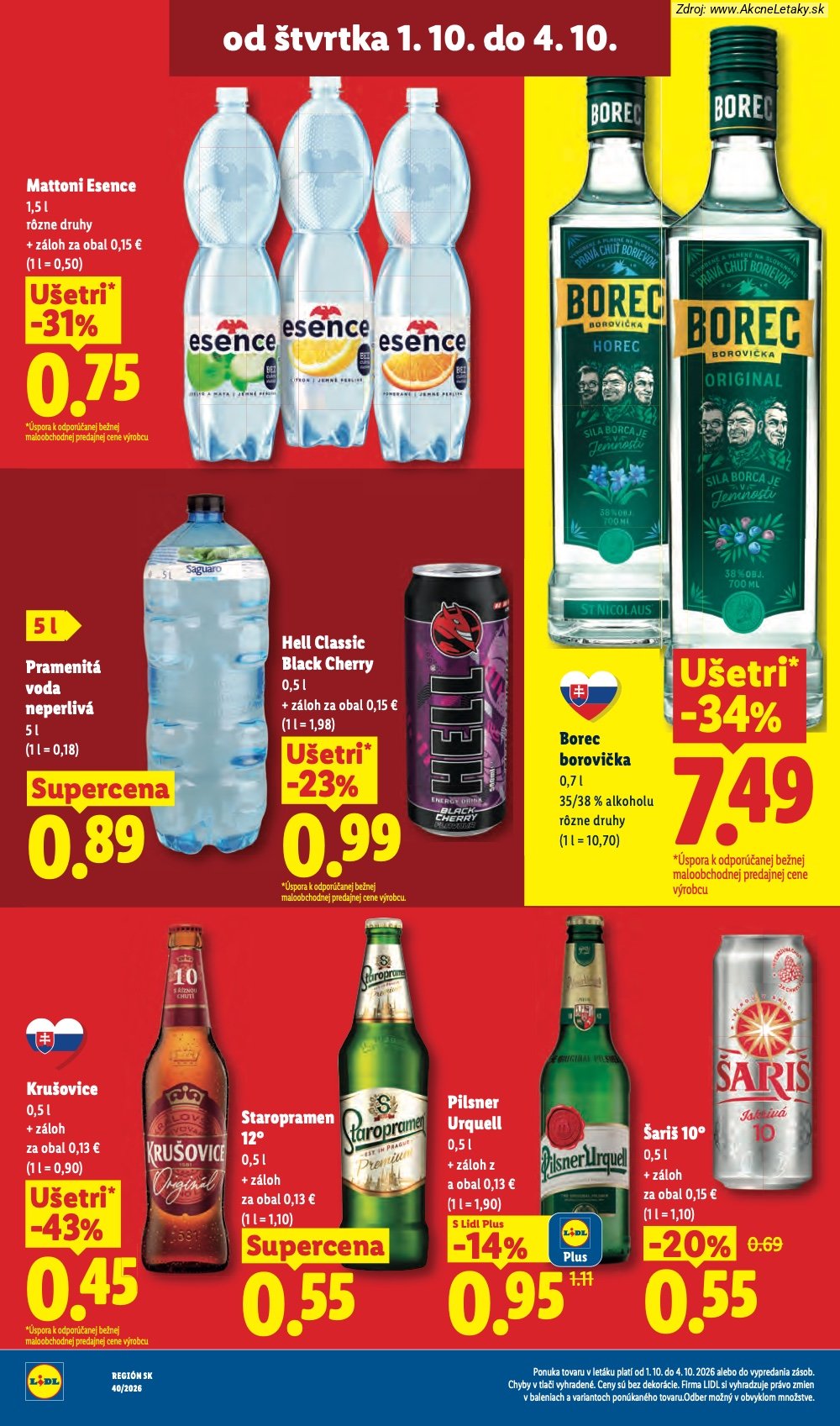 Leták Lidl (28. 9. - 4. 10. 2026) - strana 76 z 100