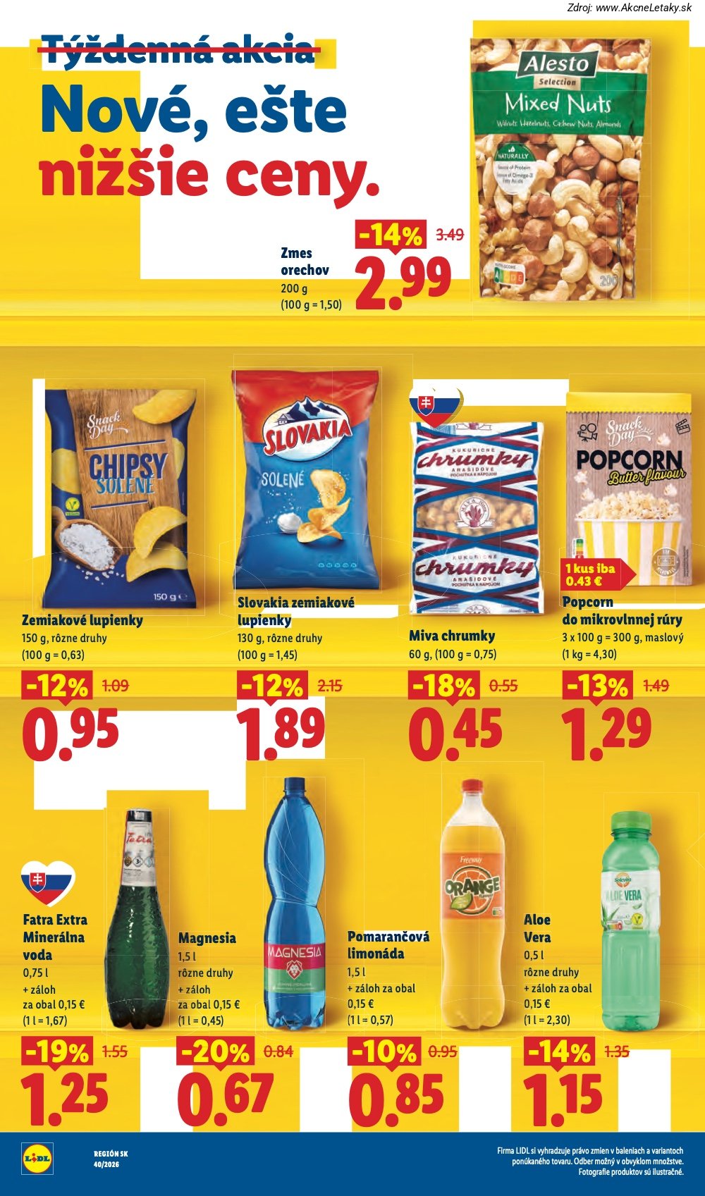 Leták Lidl (28. 9. - 4. 10. 2026) - strana 8 z 100