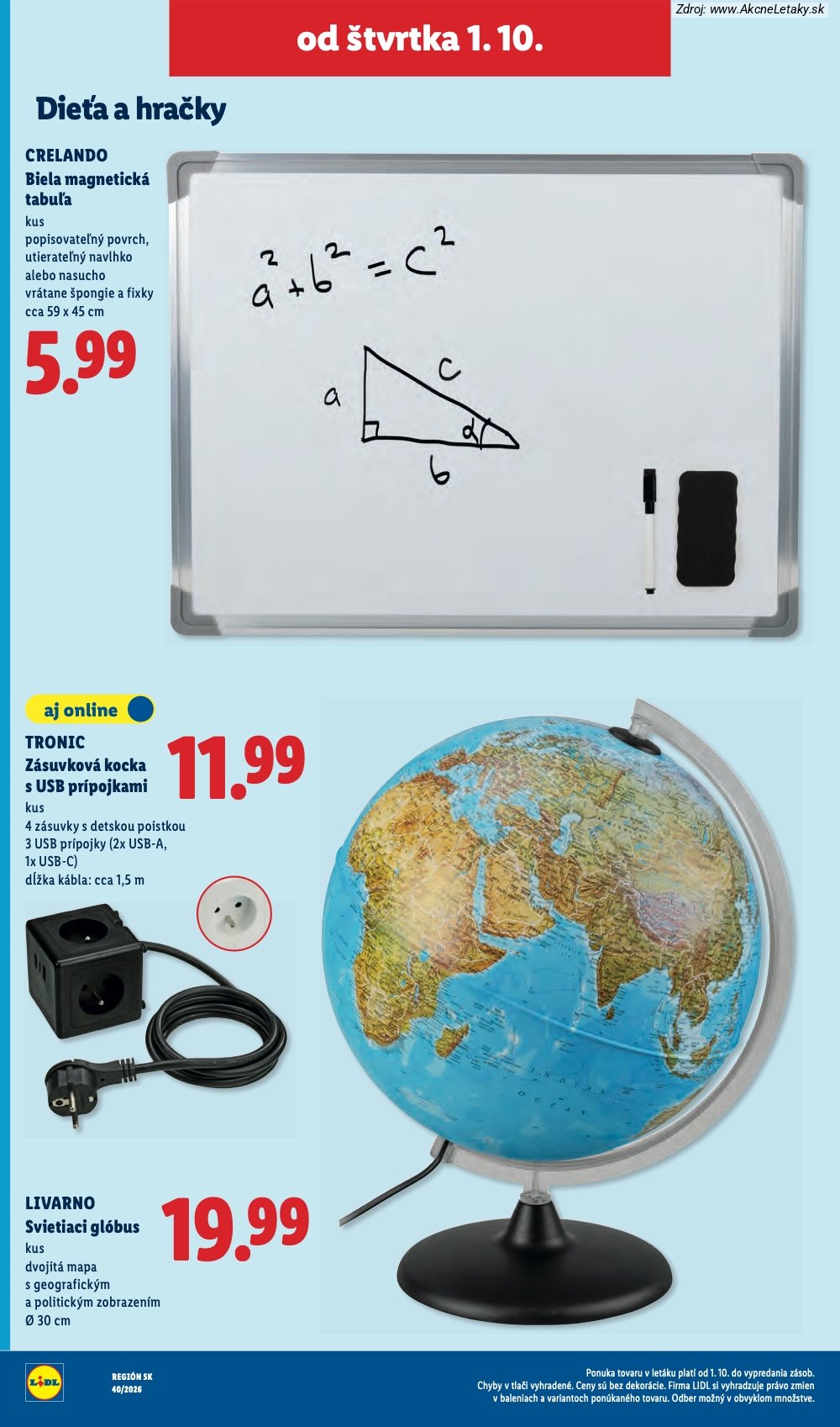 Leták Lidl (28. 9. - 4. 10. 2026) - strana 92 z 100