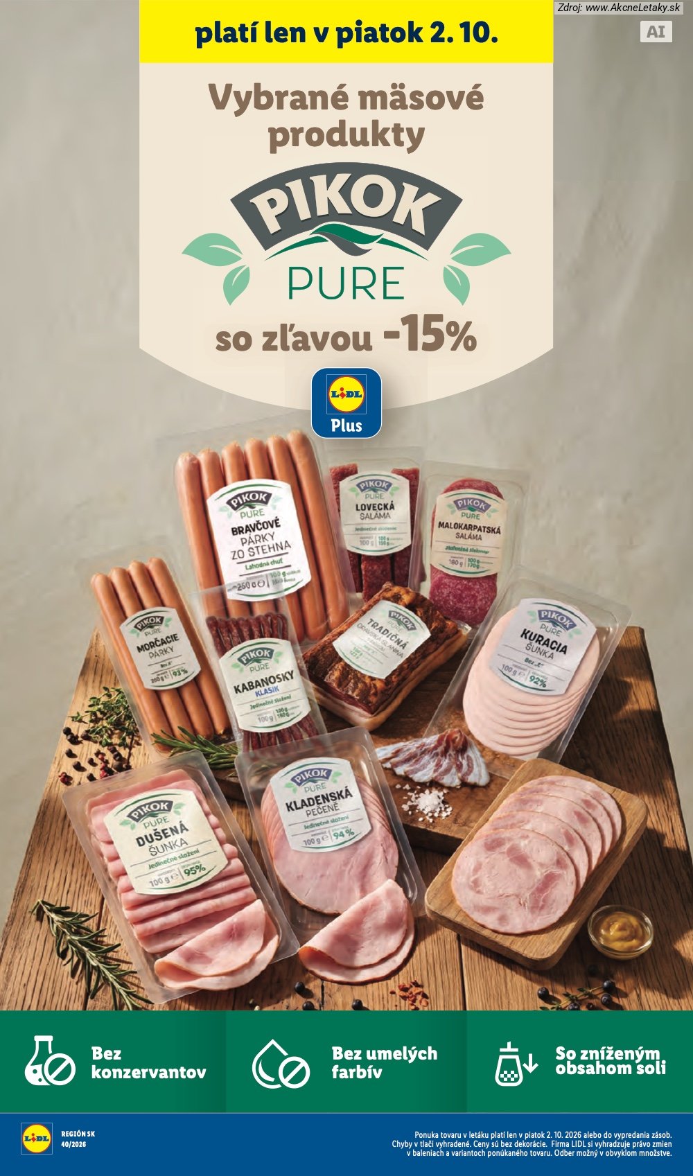 Leták Lidl (28. 9. - 4. 10. 2026) - strana 94 z 100