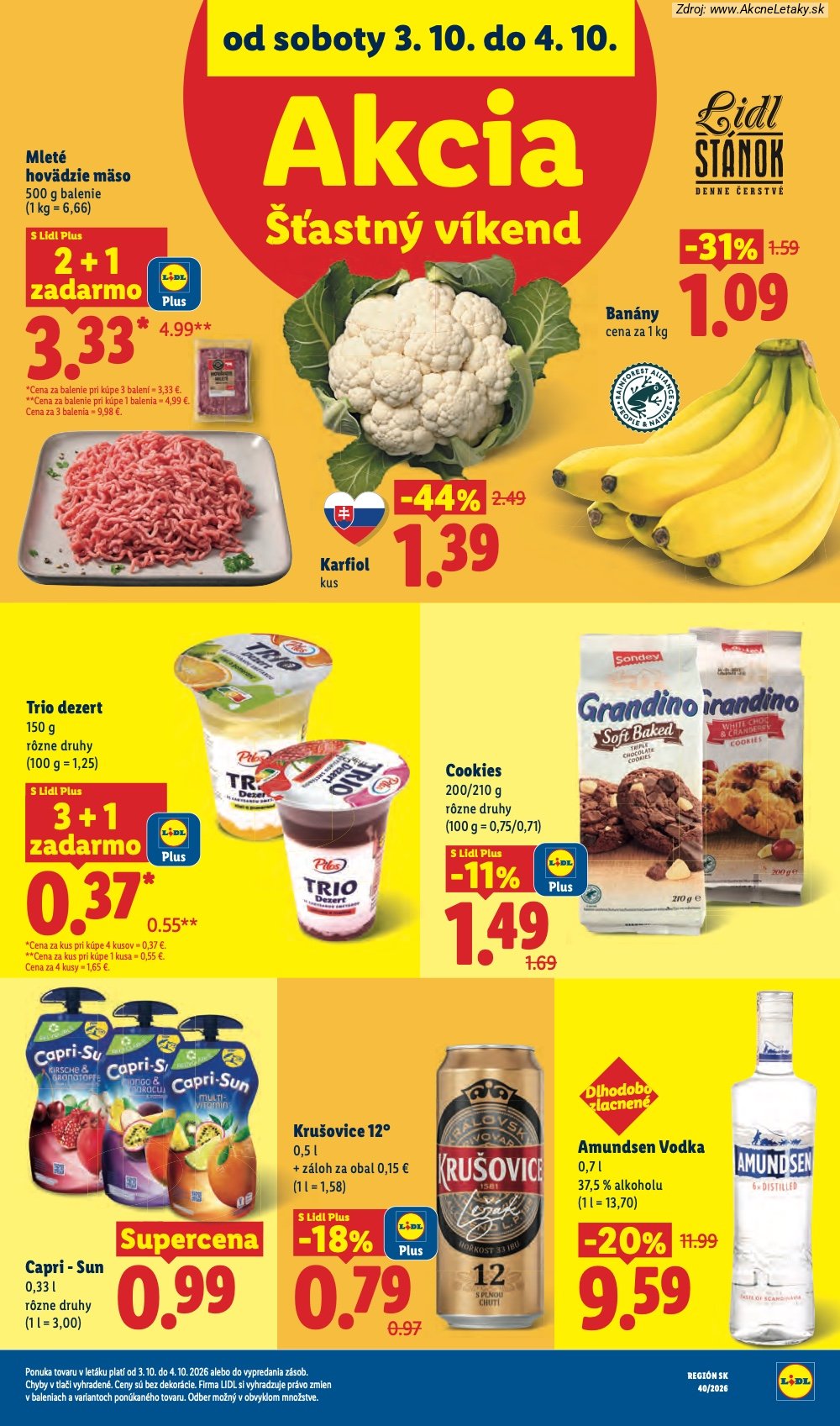 Leták Lidl (28. 9. - 4. 10. 2026) - strana 95 z 100