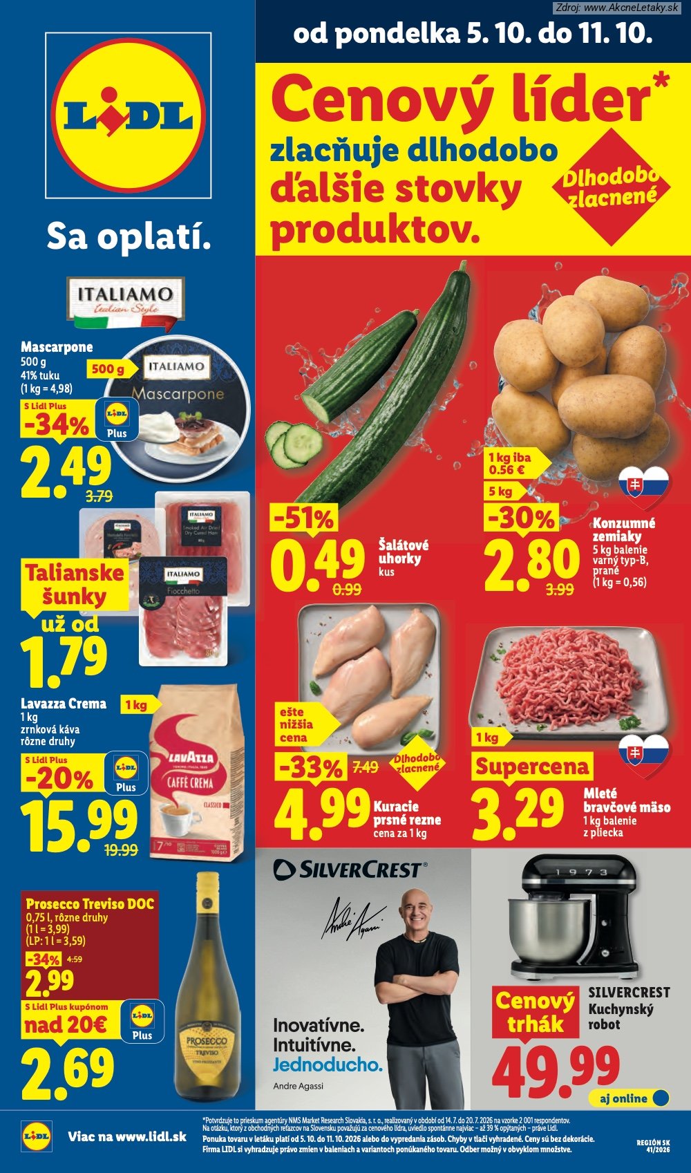 Leták Lidl - strana 1