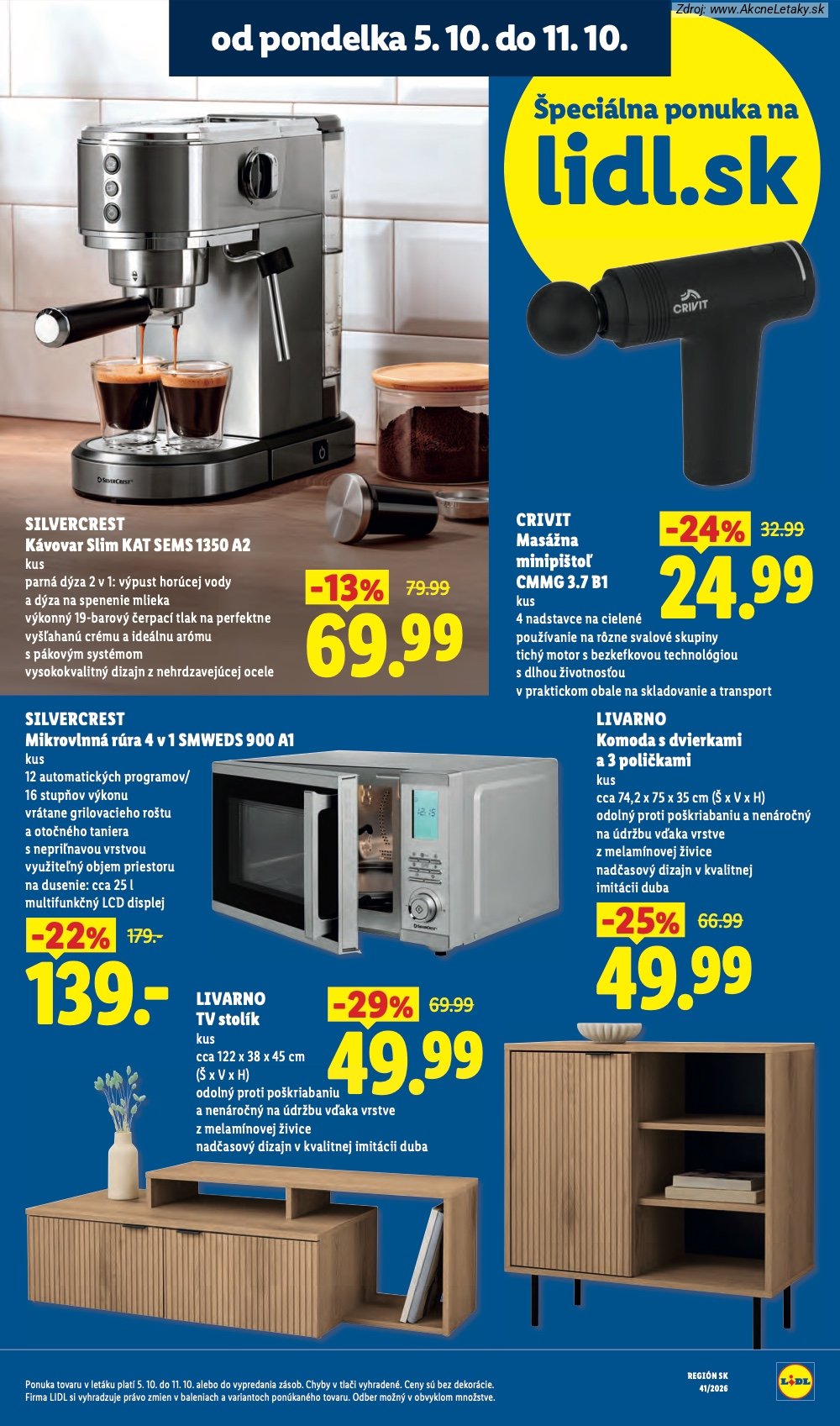 Leták Lidl (5. 10. - 11. 10. 2026) - strana 11 z 97