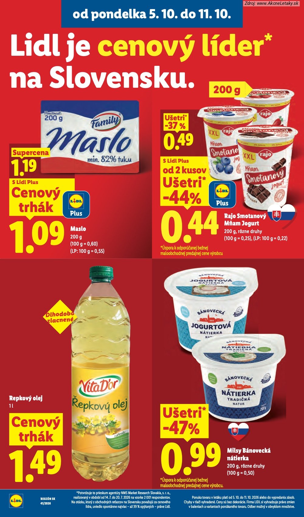 Leták Lidl (5. 10. - 11. 10. 2026) - strana 18 z 97