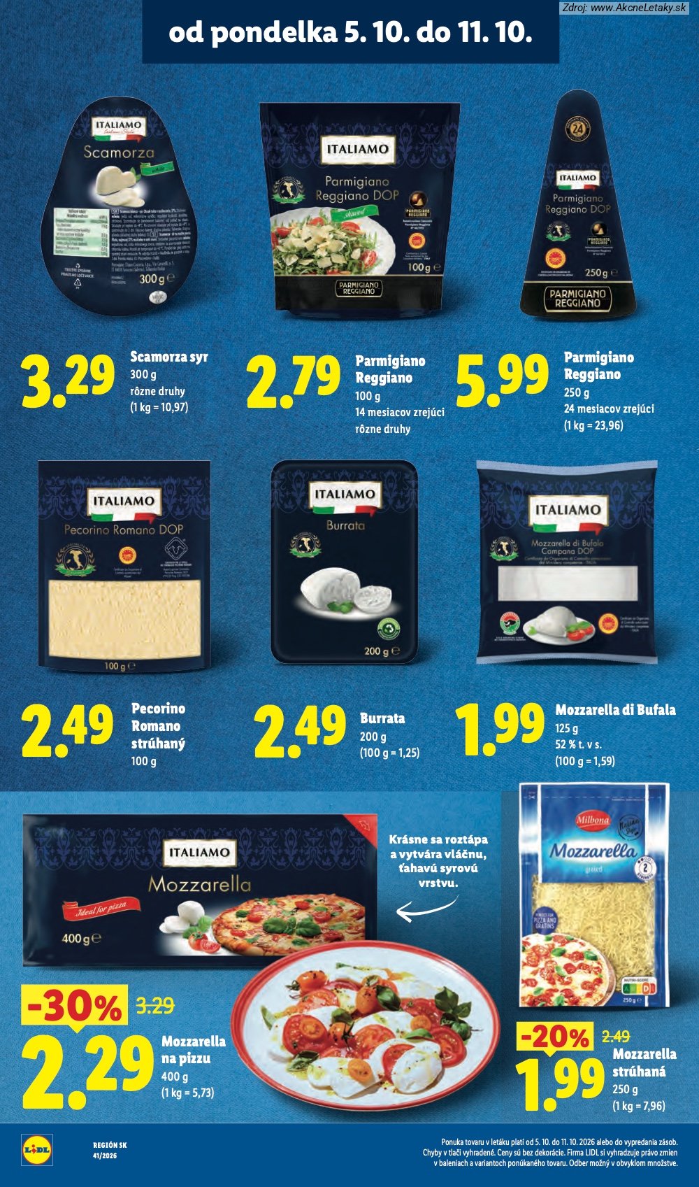 Leták Lidl (5. 10. - 11. 10. 2026) - strana 24 z 97