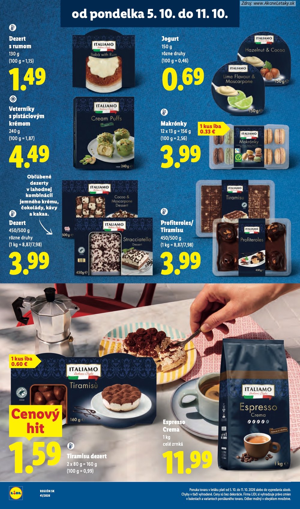 Leták Lidl (5. 10. - 11. 10. 2026) - strana 26 z 97