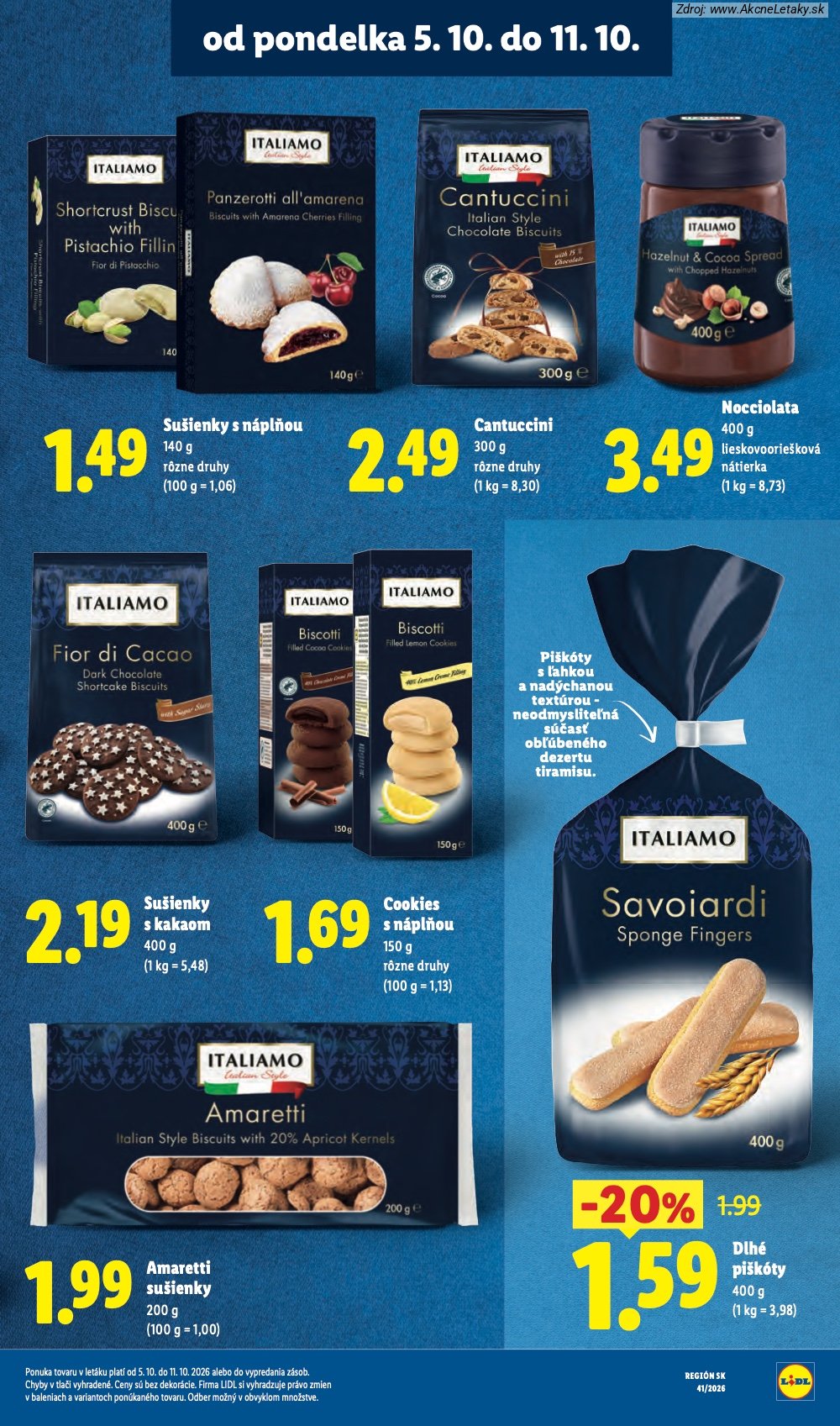 Leták Lidl (5. 10. - 11. 10. 2026) - strana 27 z 97