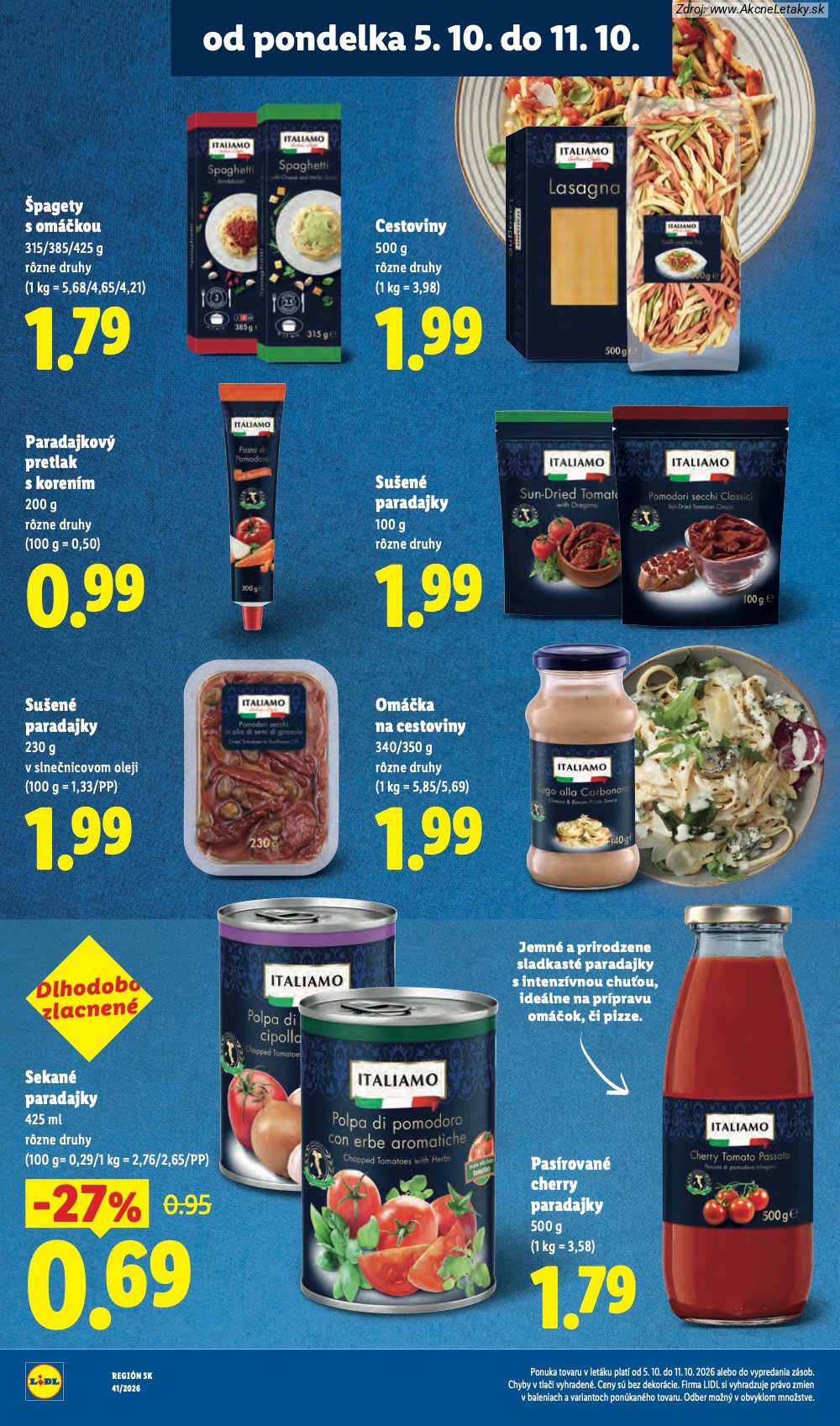 Leták Lidl (5. 10. - 11. 10. 2026) - strana 28 z 97