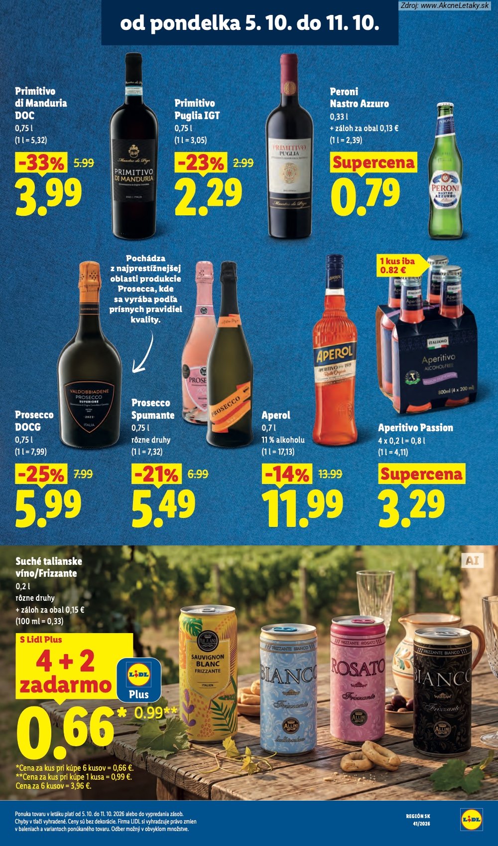 Leták Lidl (5. 10. - 11. 10. 2026) - strana 29 z 97
