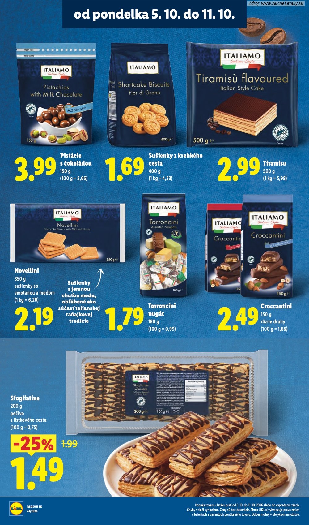 Leták Lidl (5. 10. - 11. 10. 2026) - strana 32 z 97