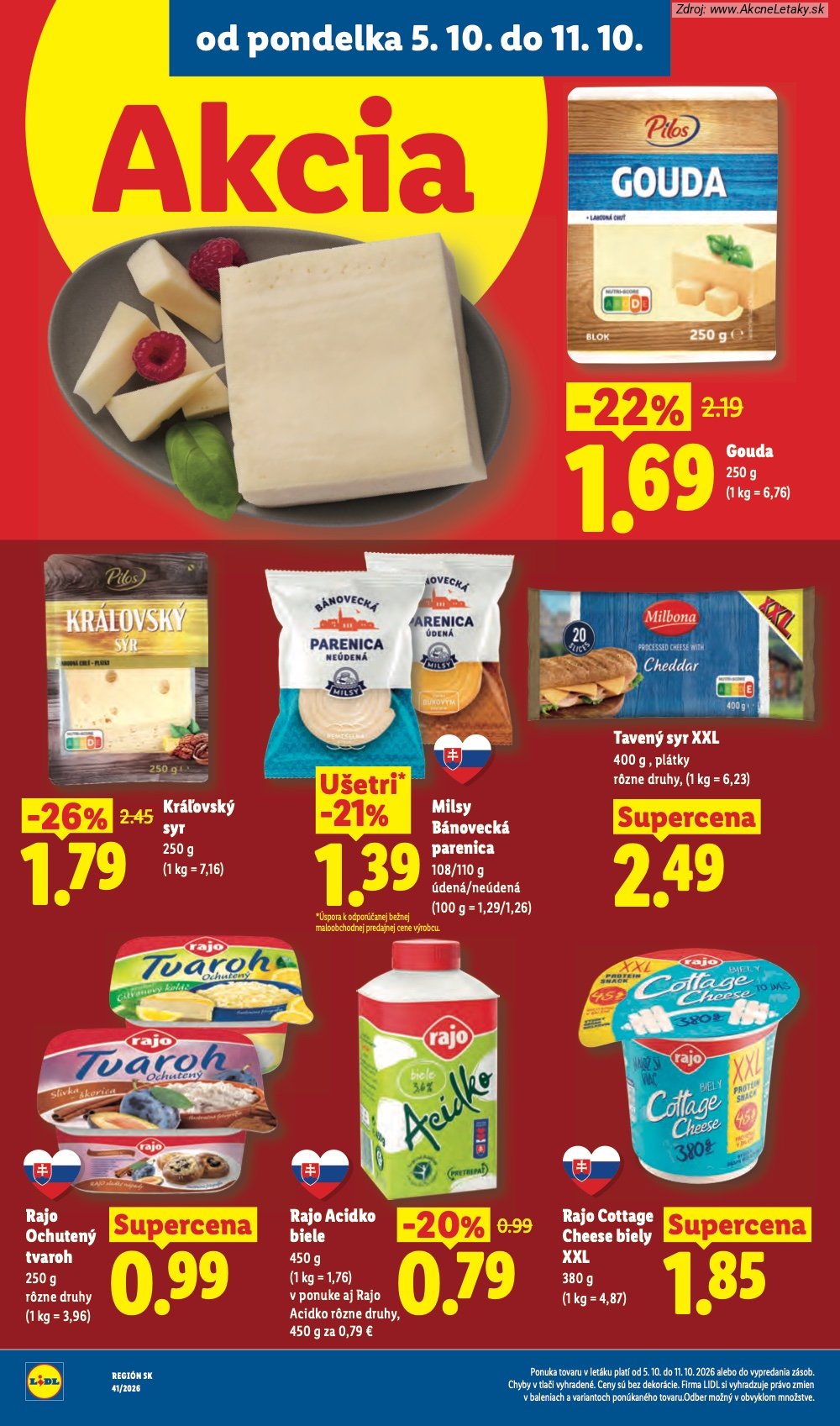 Leták Lidl (5. 10. - 11. 10. 2026) - strana 34 z 97