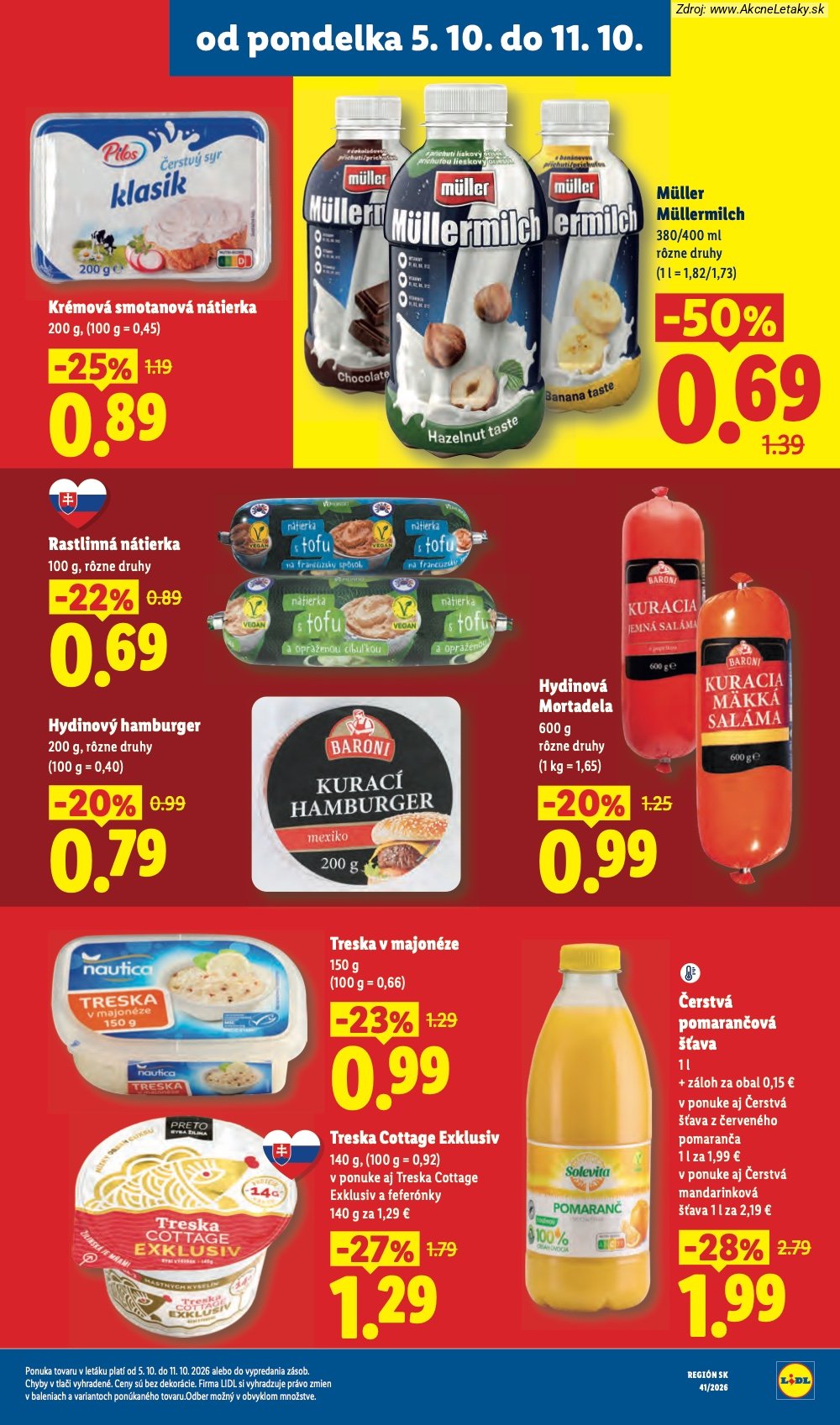 Leták Lidl (5. 10. - 11. 10. 2026) - strana 35 z 97