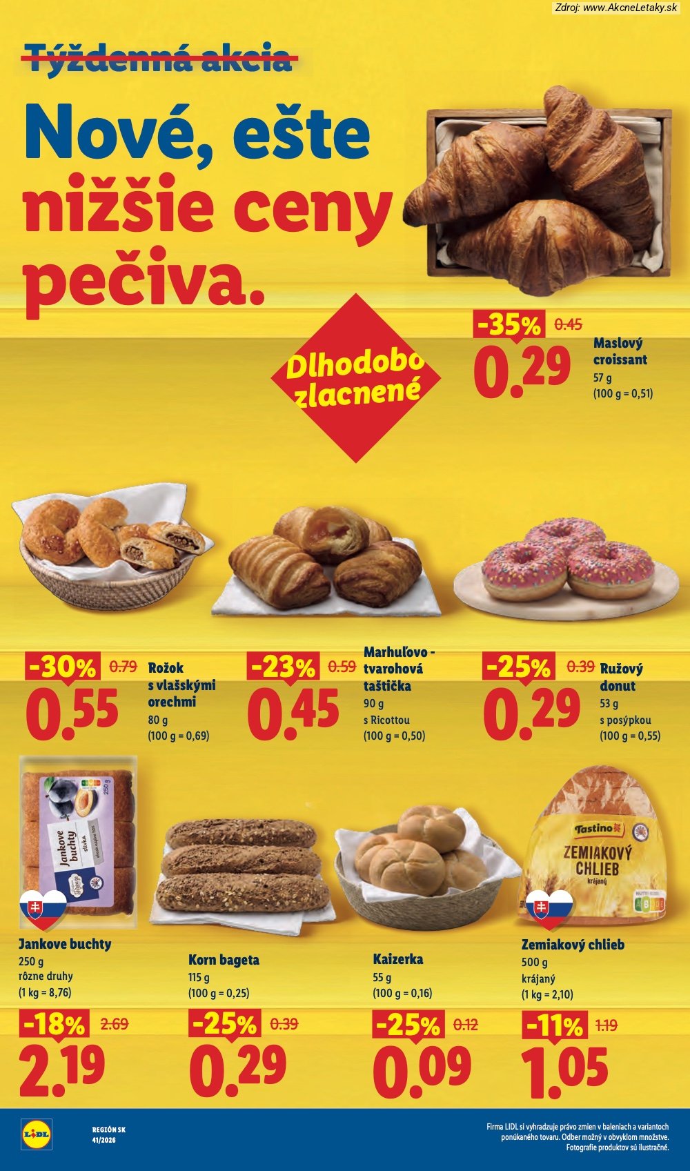 Leták Lidl (5. 10. - 11. 10. 2026) - strana 4 z 97