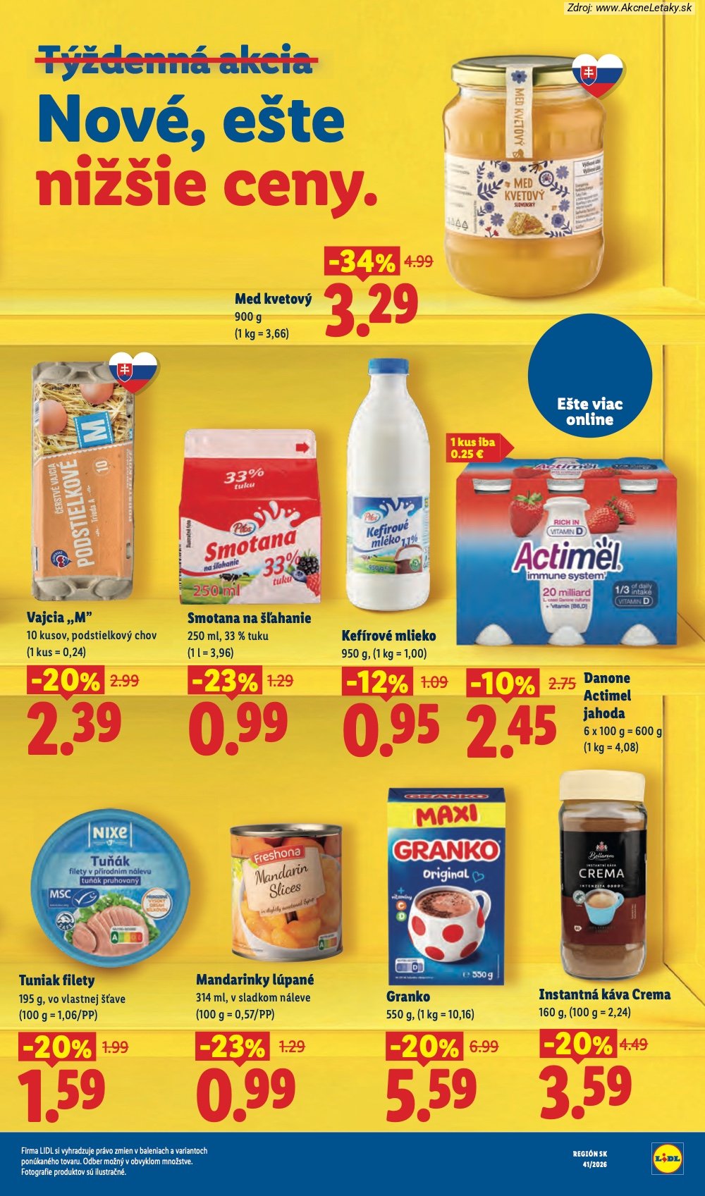 Leták Lidl (5. 10. - 11. 10. 2026) - strana 5 z 97