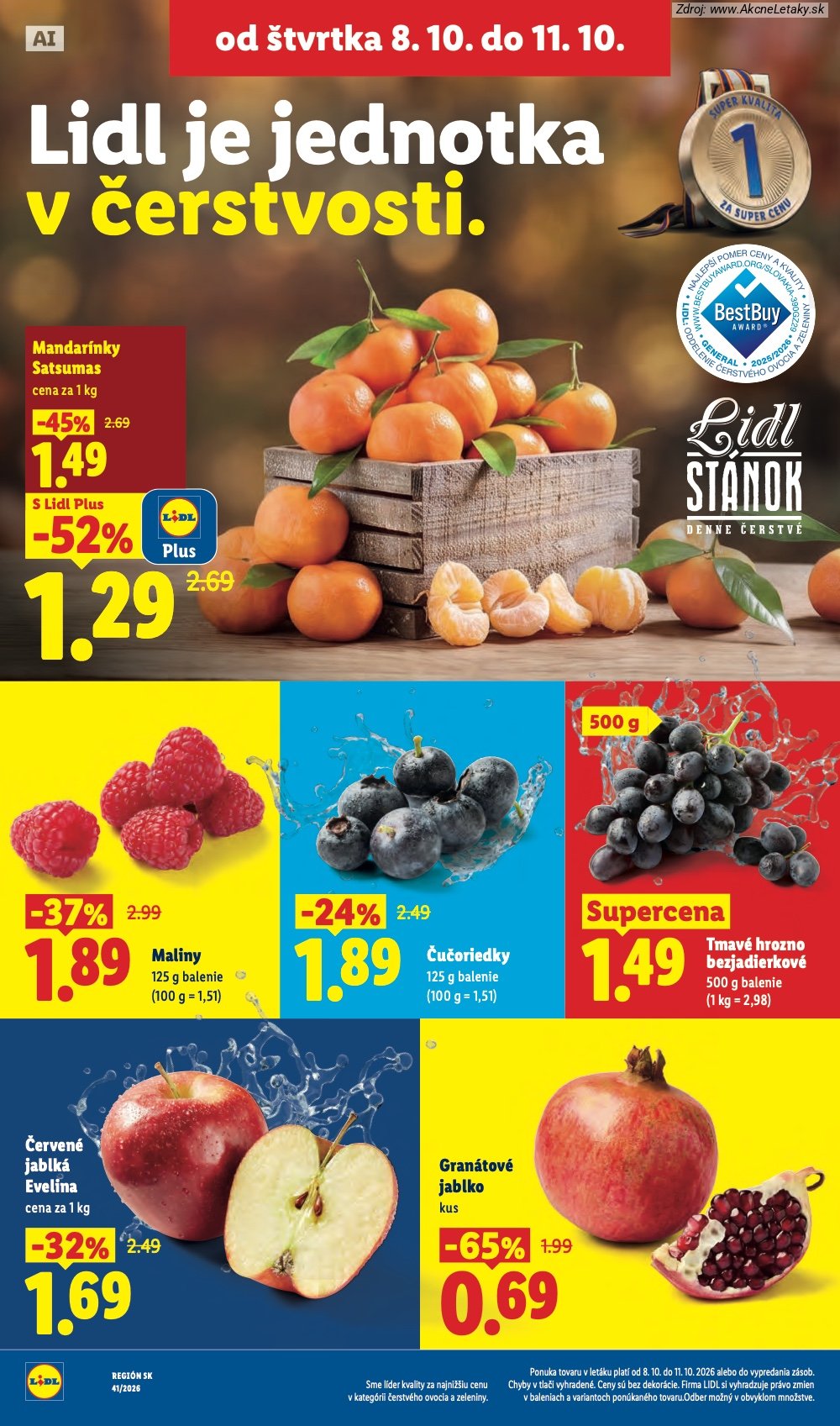 Leták Lidl (5. 10. - 11. 10. 2026) - strana 64 z 97