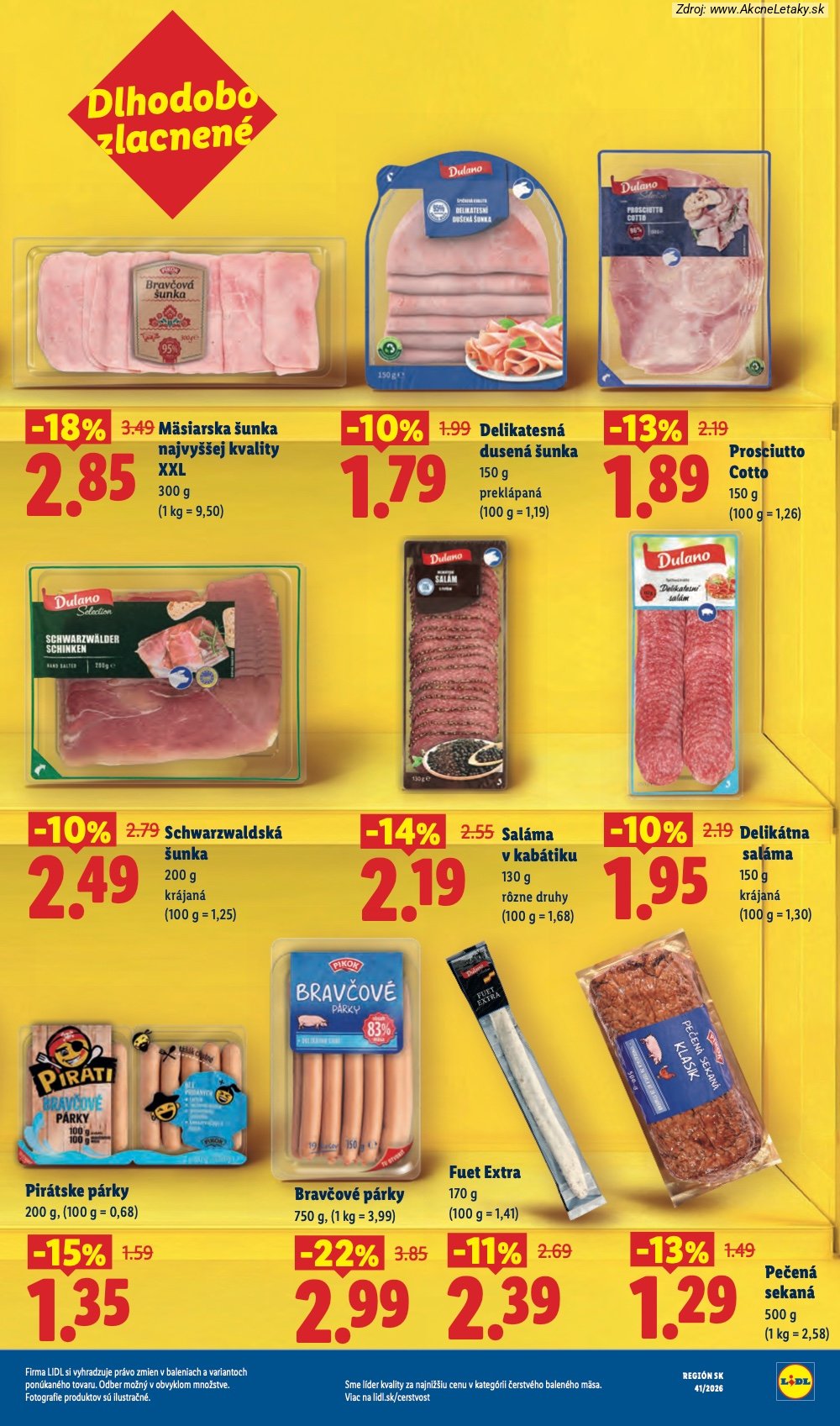 Leták Lidl (5. 10. - 11. 10. 2026) - strana 7 z 97