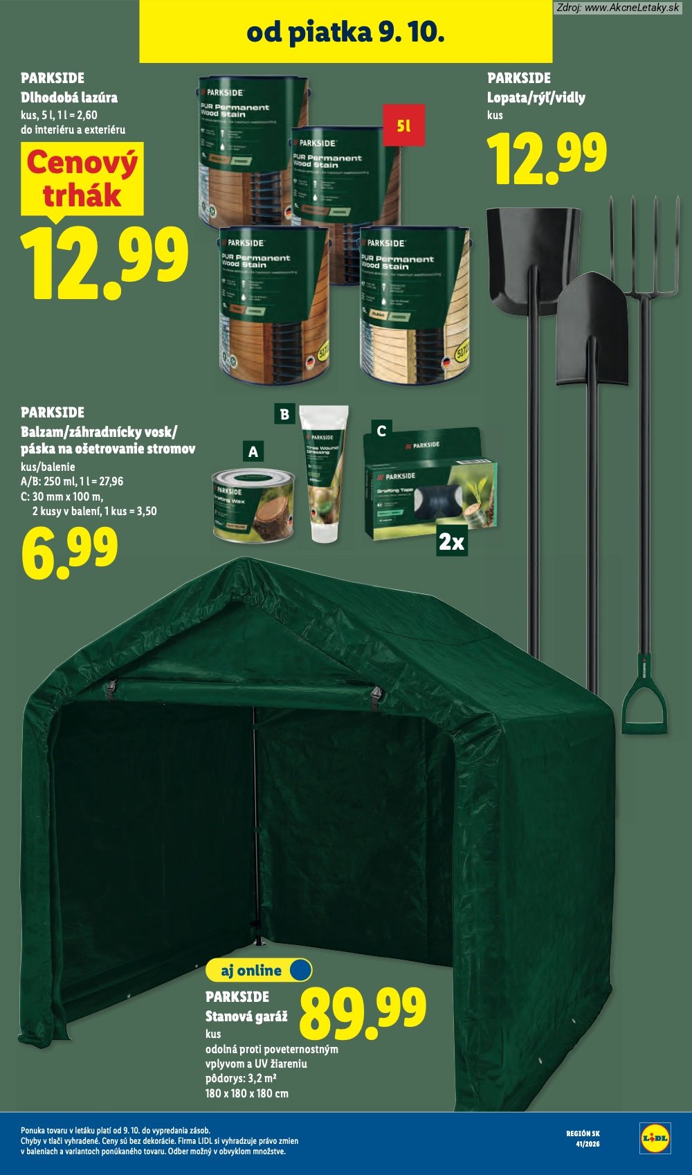 Leták Lidl (5. 10. - 11. 10. 2026) - strana 91 z 97