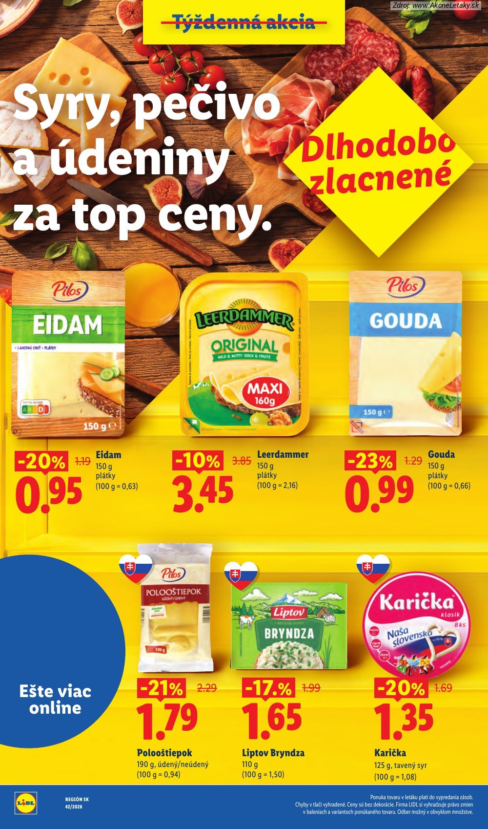 Leták Lidl (12. 10. - 18. 10. 2026) - strana 4 z 126