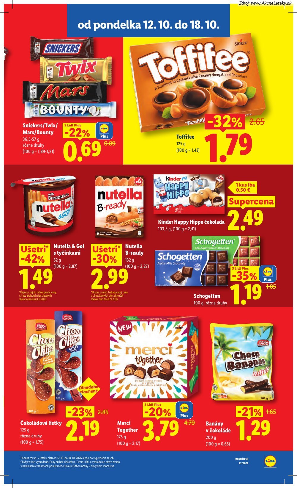 Leták Lidl (12. 10. - 18. 10. 2026) - strana 53 z 126