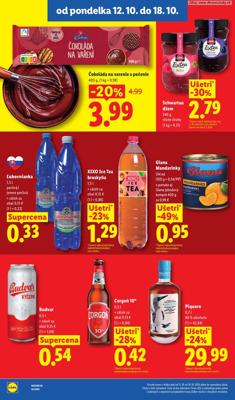 Leták Lidl (12. 10. - 18. 10. 2026) - strana 56 z 126