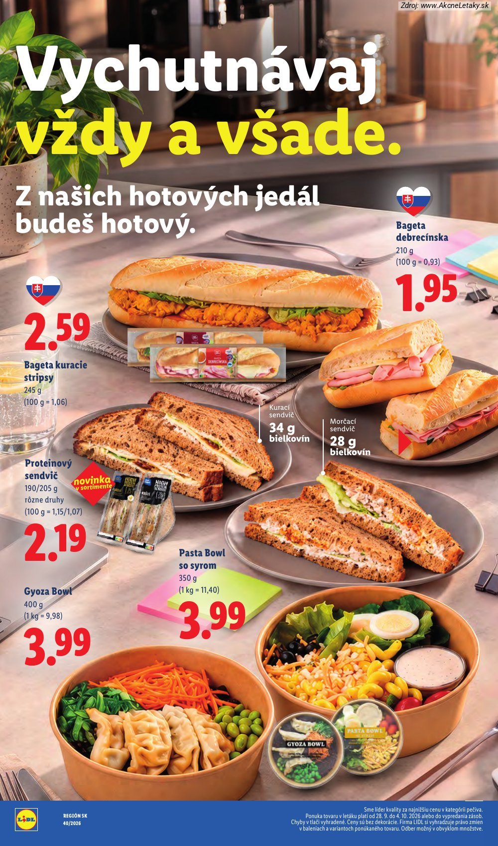 Leták Lidl (12. 10. - 18. 10. 2026) - strana 58 z 126