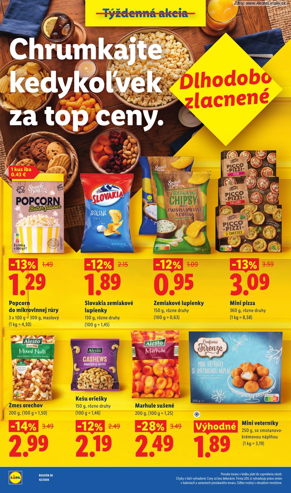 Leták Lidl (12. 10. - 18. 10. 2026) - strana 6 z 126