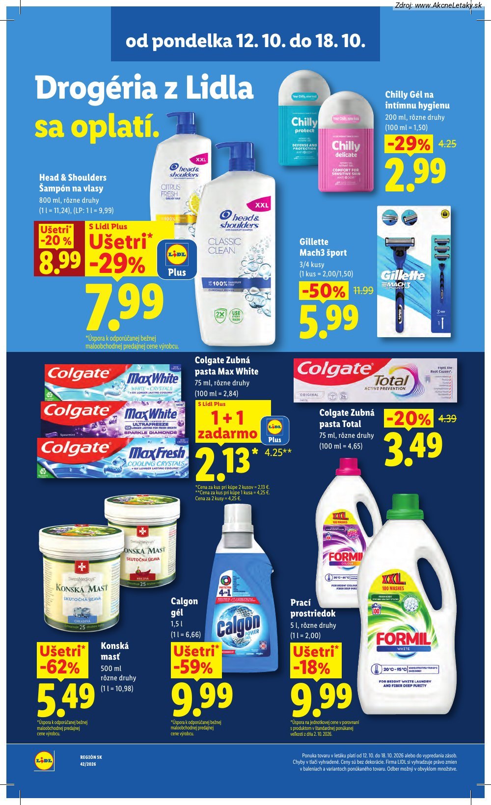 Leták Lidl (12. 10. - 18. 10. 2026) - strana 60 z 126
