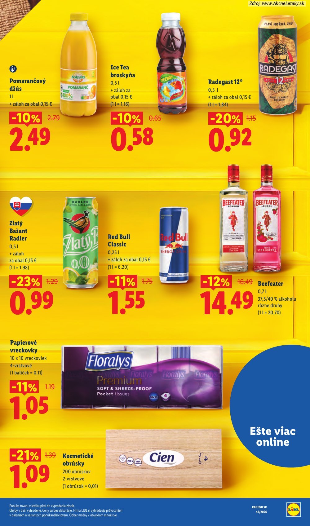 Leták Lidl (12. 10. - 18. 10. 2026) - strana 7 z 126