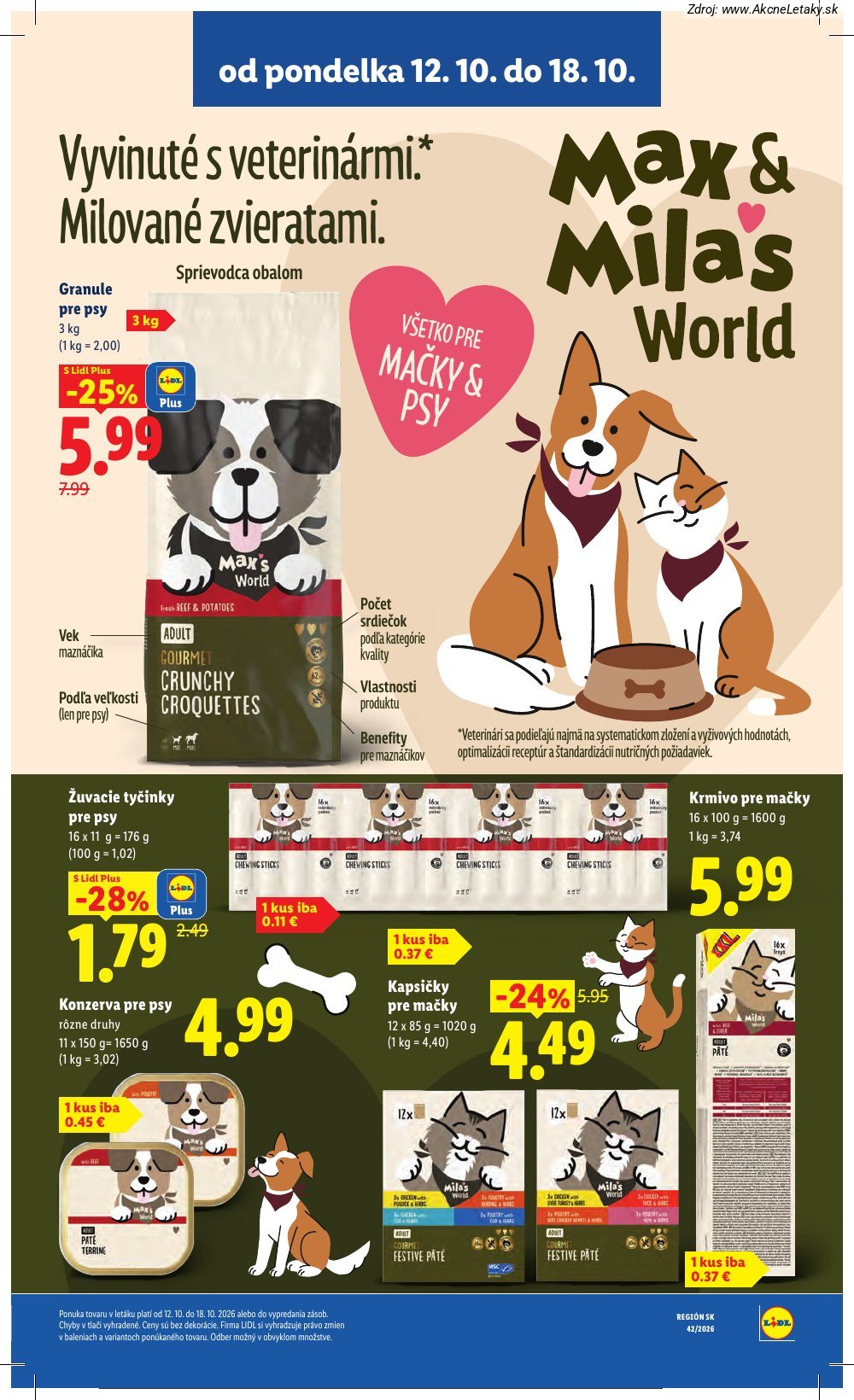 Leták Lidl (12. 10. - 18. 10. 2026) - strana 71 z 126