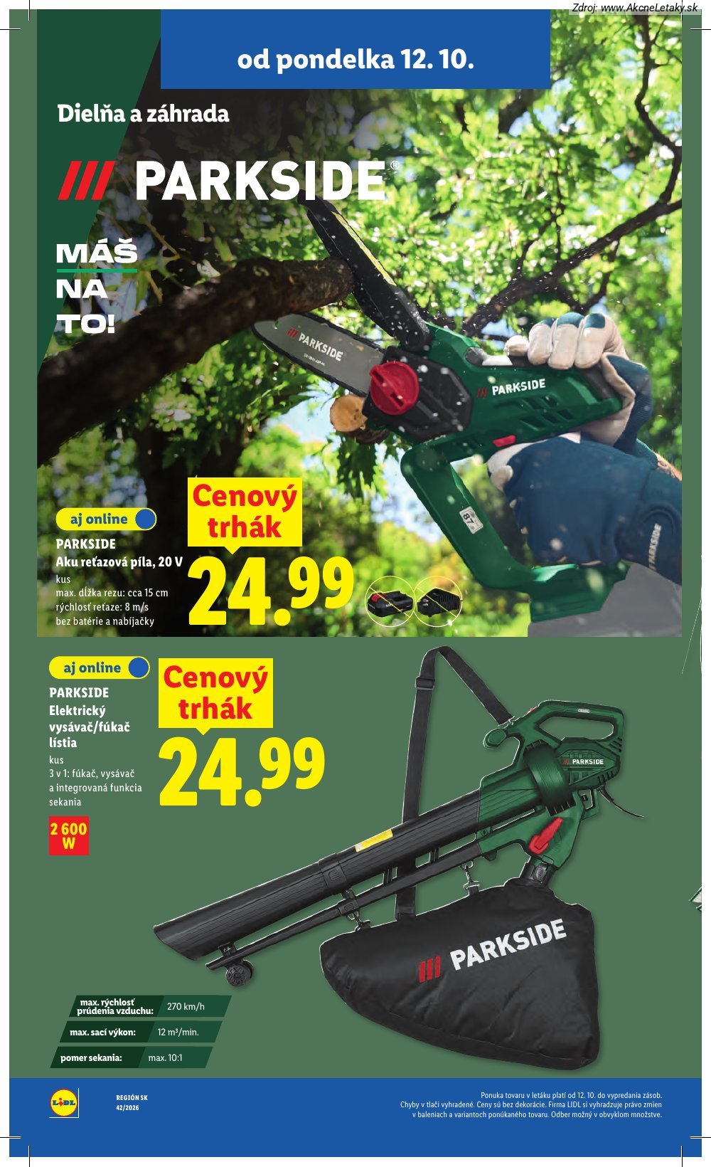 Leták Lidl (12. 10. - 18. 10. 2026) - strana 74 z 126