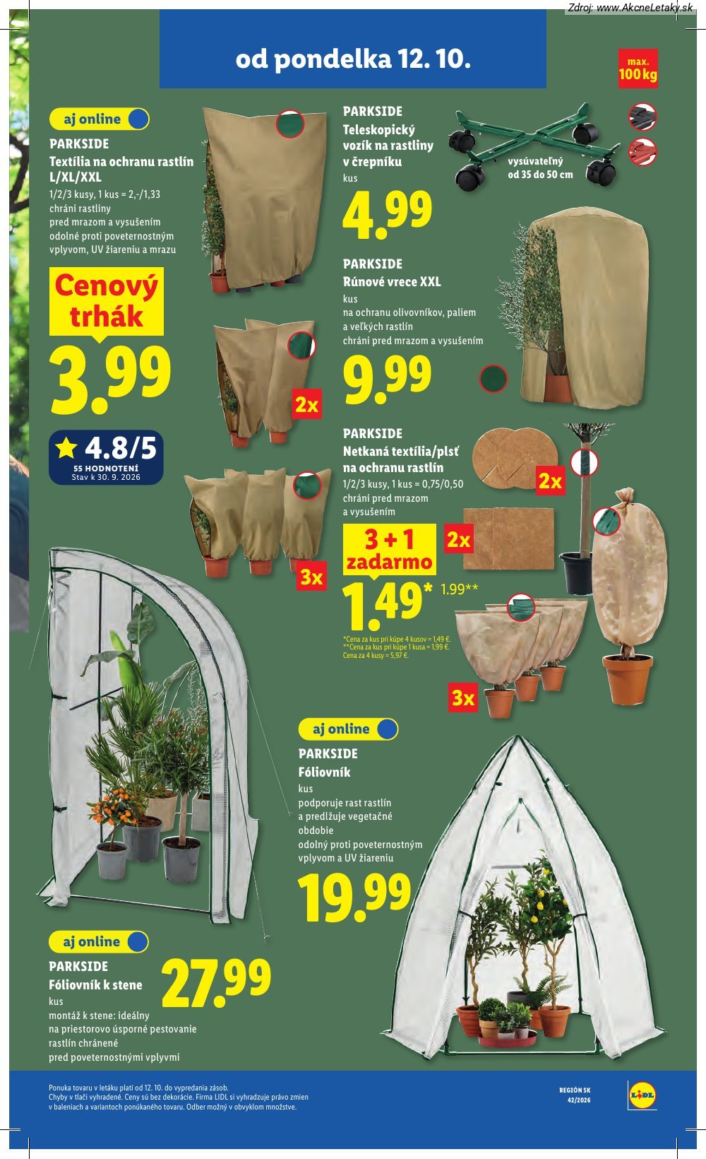 Leták Lidl (12. 10. - 18. 10. 2026) - strana 75 z 126
