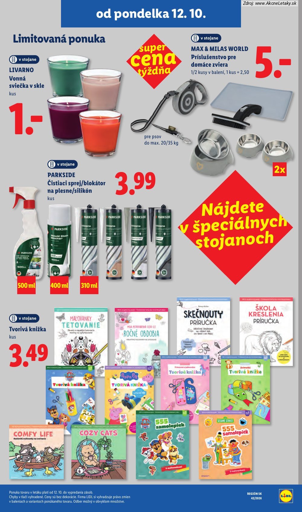 Leták Lidl (12. 10. - 18. 10. 2026) - strana 77 z 126