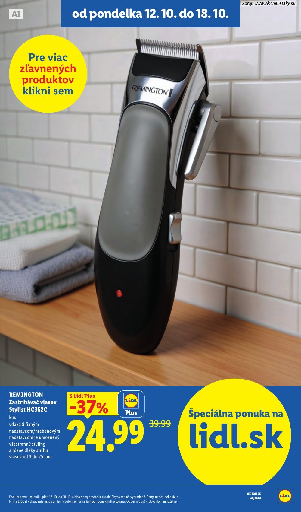 Leták Lidl (12. 10. - 18. 10. 2026) - strana 79 z 126