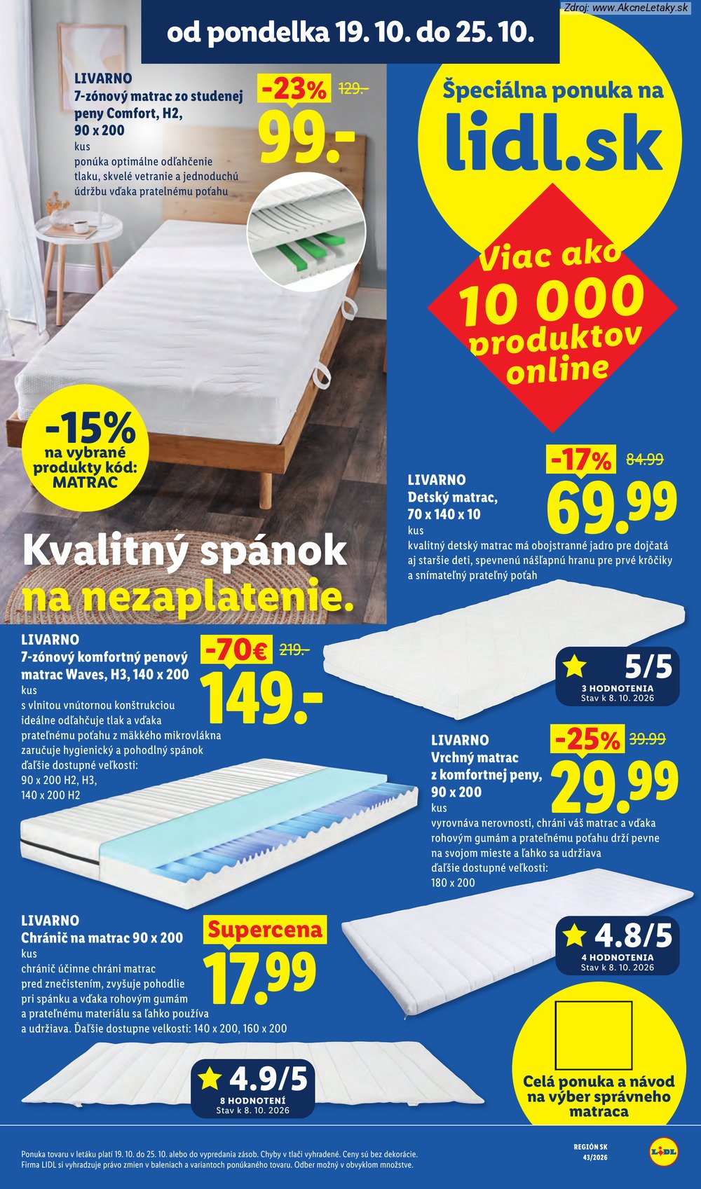 Leták Lidl (19. 10. – 25. 10. 2026) - strana 10 z 120