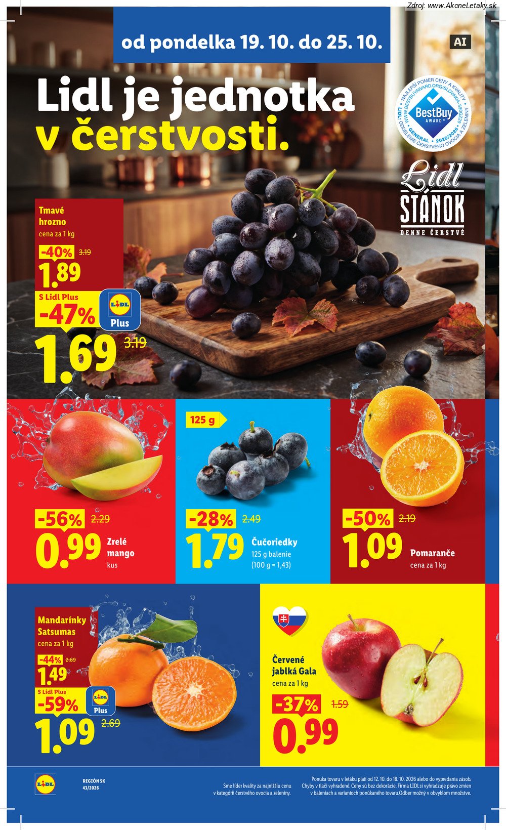 Leták Lidl (19. 10. – 25. 10. 2026) - strana 12 z 120
